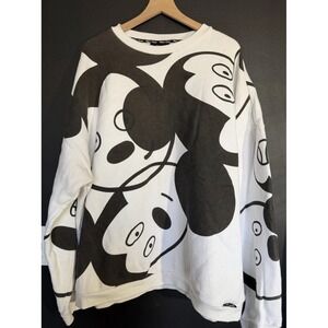 Disney Artist Series Mickey Mouse Sweater Size XXL Oversized Crew Sweatshirt